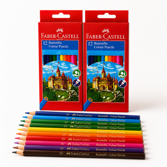 Castle Colored Pencils Set (Long)